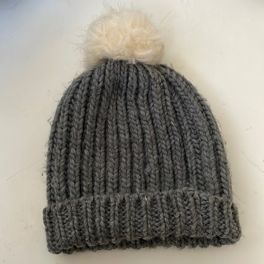 Gray beanie